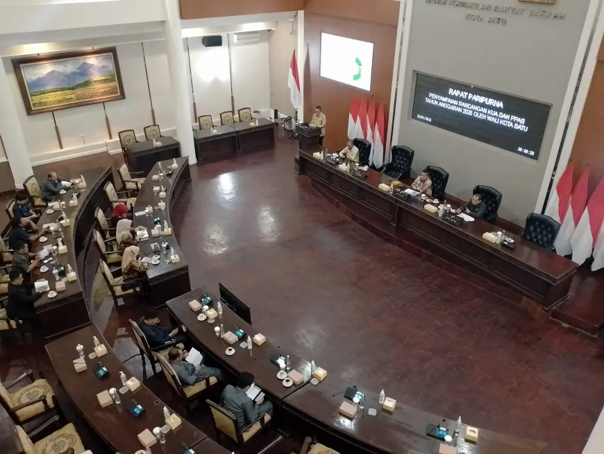 Pemkot Batu Sampaikan Proyeksi KUA-PPAS 2026, Targetkan Pertumbuhan Ekonomi hingga 5,5 Persen