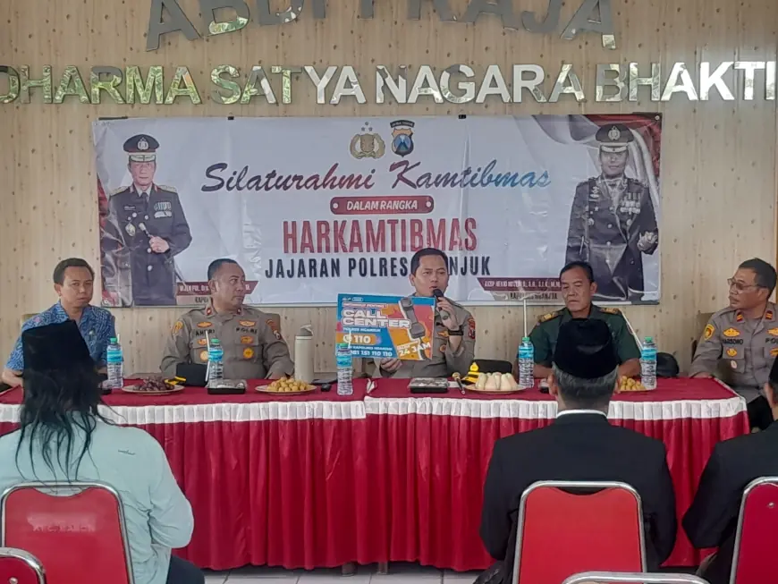 Kapolres Nganjuk Turba ke Baron, Tegaskan Komitmen Jaga Kamtibmas