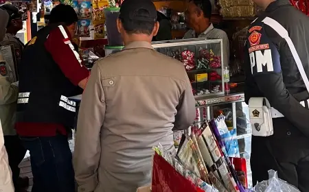 Satpol PP Blitar dan Bea Cukai Sita 15 Ribu Rokok Ilegal di Dua Kecamatan