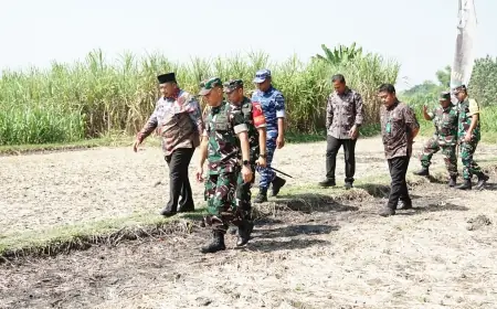 Aslog Panglima TNI Tinjau TMMD ke-125 di Desa Kromong Jombang