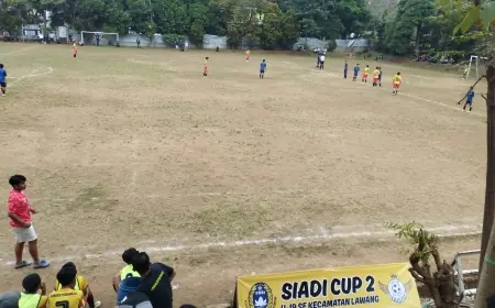 Siadi Cup 2025 Resmi Dibuka, Legislator Jatim Tekankan Sportivitas dan Pembinaan Pemuda Lewat Sepak Bola