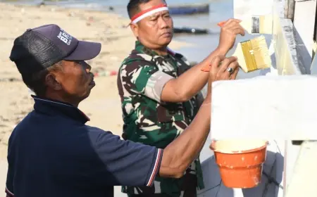 Ketika Tentara Turun ke Dermaga: Loreng di Antara Tuna dan Cat Perahu