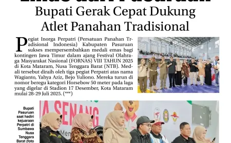 eKoran, Edisi Senin, 4 Agustus 2025