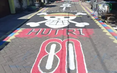 Pemkot Surabaya Hapus Mural Bendera One Piece, Gencarkan Patroli Jelang HUT ke-80 RI