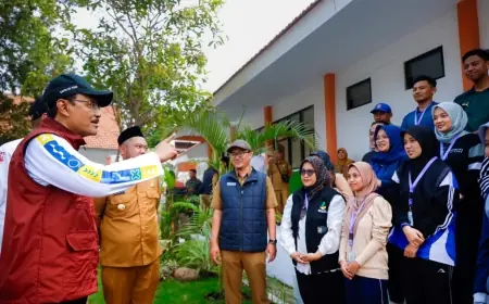 Di Gresik, Mensos Gus Ipul Pastikan Sekolah Rakyat Mampu Menampung 1.000 Siswa