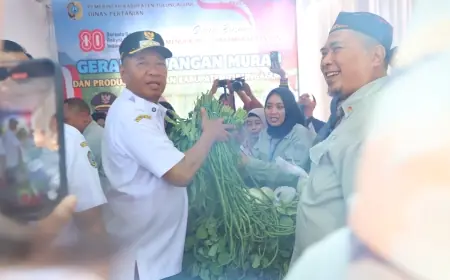 Bupati Tulungagung Resmikan Gerakan Pangan Murah, Tekan Harga Bahan Pokok dan Dukung Produk Lokal