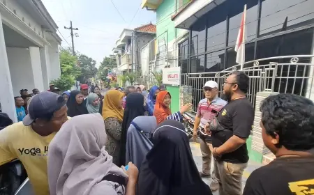 Jelang Putusan Kompensasi Kebocoran Pabrik Gas di Gresik, Emaak-emak Geruduk Balai Desa