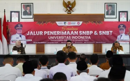 Mas Dhito Berharap Banyak Pelajar dari Kediri Masuk Perguruan Tinggi Negeri