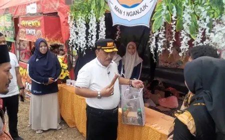 Bupati Nganjuk Launching 14 Ruko Hasil Pembangunan Dana Desa, Janjikan Reward untuk Desa Pengelola Terbaik