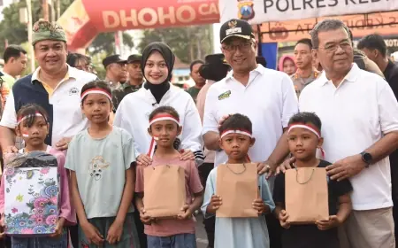 Wali Kota Kediri Ikut Meriahkan CFD dengan 12 Lomba Seru Jelang HUT ke-80 RI