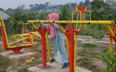 Sarana Olahraga Bantuan Kemenpora di Torongrejo Terbengkalai, Warga Minta Pemkot Batu Bertindak