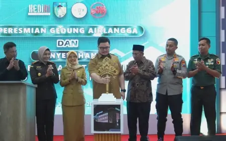 Gedung Baru RSKK Kediri Diresmikan, Bupati Minta SDM Sejalan dengan Fasilitas