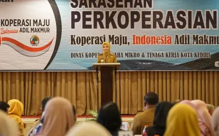 Wali Kota Kediri Ajak Optimalkan Koperasi sebagai Tulang Punggung Ekonomi
