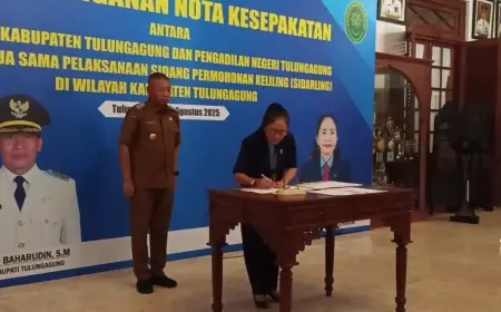 Kini Warga Tulungagung Bisa Sidang Tanpa Harus ke Pengadilan Negeri