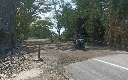 Tak Ada Rambu, Proyek Jalan di Ujungpangkah Gresik Makan Korban