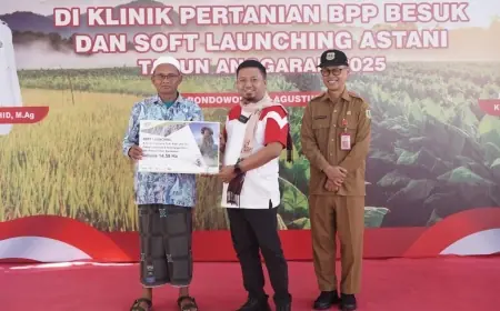 Launching Asuransi Pertanian, Petani Bondowoso Kini Aman dari Risiko Gagal Panen