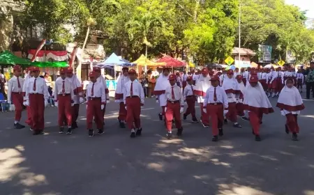 Dispendik Bondowoso Gelar Lomba PBB, Gantikan Gerak Jalan di HUT ke-80 RI