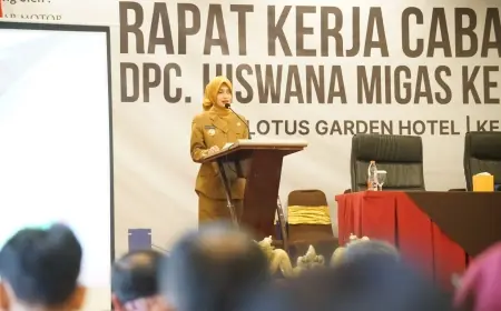 Wali Kota Kediri Buka Rakercab Hiswana Migas, Tekankan Peran Strategis Energi