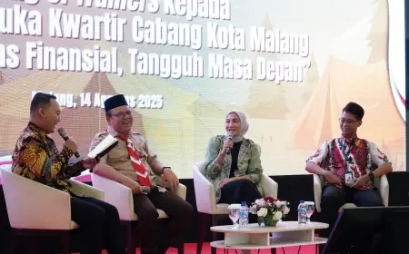 OJK Malang Latih Ratusan Pembina Pramuka Jadi Duta Literasi Keuangan
