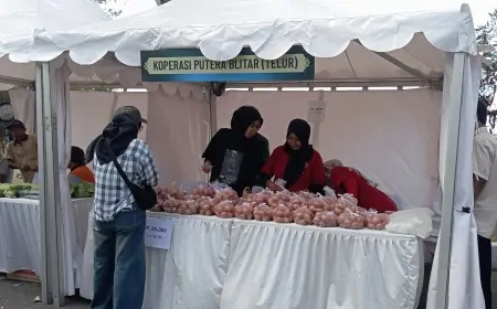 Operasi Pasar di Blitar Sediakan Bahan Pokok dengan Harga Jauh Lebih Murah