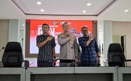 Semarak HUT ke-80 RI, Polres Tulungagung Gelar Lari 35 Km ke Makam Bung Karno