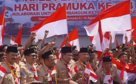 Bupati Jember Dapat Julukan Gus Darling dari Gubernur Khofifah di Hari Pramuka