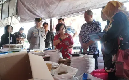Cegah Kelangkaan, Satgas Pangan Polres Blitar Sidak Sejumlah Penggilingan Padi