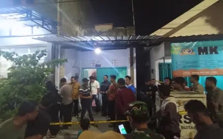Warga Jalan Cemara Kota Blitar Ditemukan Tewas  Dalam Rumah, Polisi Lakukan Penyelidikan