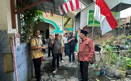 Sengketa Lahan Warga dan PT KAI, DPRD Kota Kediri Tinjau Lokasi