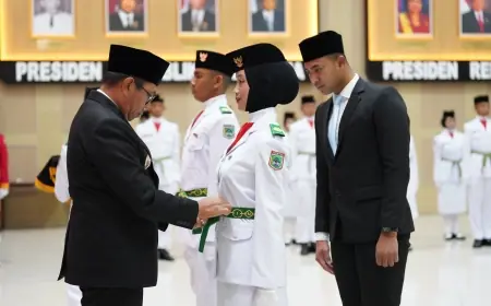 76 Anggota Paskibraka Kota Batu Resmi Dikukuhkan, Siap Kibarkan Merah Putih di HUT ke-80 RI