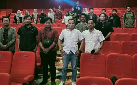 HMI dan KAHMI Tuban Gelar Nobar, Belajar Makna Kesabaran dari Film Lyora