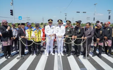 Jalan Lingkar Utara Lamongan Resmi Dibuka, Diharapkan Dorong Pertumbuhan Ekonomi