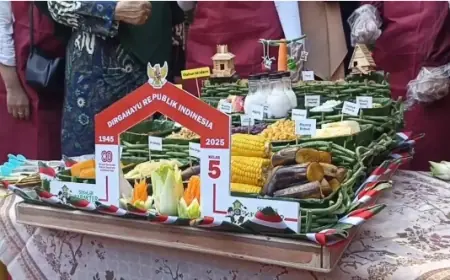 Lomba Ketahanan Pangan Nasional Warnai HUT Ke-80 RI di Surabaya