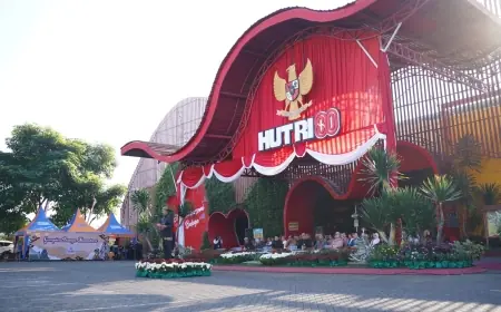 Semangat Kemerdekaan di Baloga, Jatim Park Group Gelar Gempita Bunga Nusantara