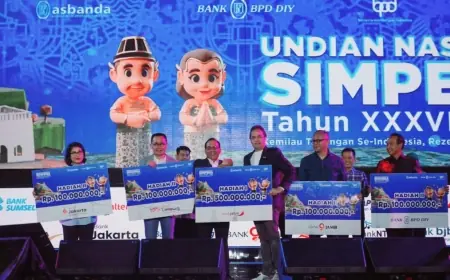 Undian Simpeda Nasional: Bank Jatim Raih Hadiah Utama, Asbanda Catat Pertumbuhan Naik 3,04 Persen