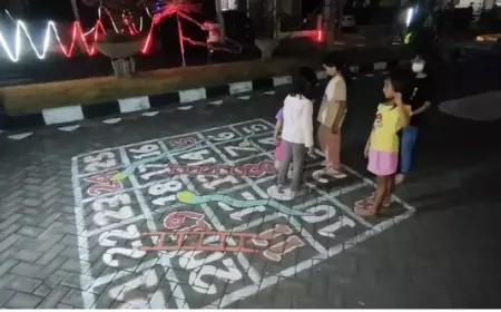 Kampung Dolanan Surabaya Wujudkan Kawasan Ramah Anak Bebas Gadget