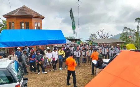 Pendaki Asal Sidoarjo Hilang di Gunung Buthak, Pencarian Masih Nihil