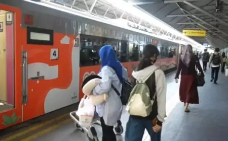 144.490 Penumpang Gunakan KA Daop 8 Surabaya saat Libur HUT Ke-80 RI