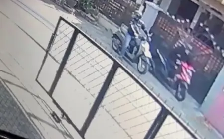 Motor Hilang di Kos Mahasiswa, CCTV Ungkap Aksi Curanmor di Pakis Malang