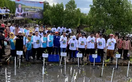 Wabup Lamongan Ikuti Festival Mangrove Jatim VII di Probolinggo