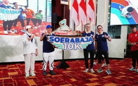 Padukan Olahraga dan Musik, Bank Jatim JConnect Run Ajak Warga Surabaya Berlari