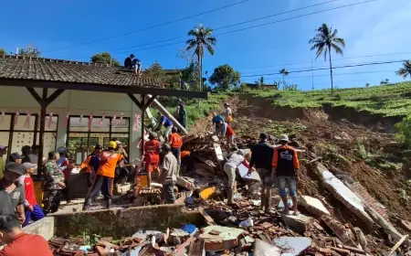 Longsor Timbun SDN 2 Kradinan Tulungagung, Tiga Ruang Sekolah Rusak Parah