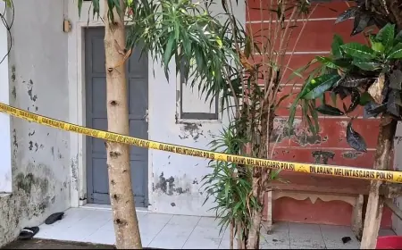 Wanita 25 Tahun Ditemukan Tewas di Kamar Kos Kota Blitar, Tujuh Saksi Diperiksa