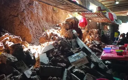 Hujan Deras Picu Longsor Beruntun di Tulungagung, Lima Desa Terdampak