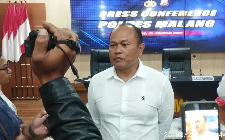 Polres Malang Gulung Pengedar Narkoba di 8 Titik Kecamatan Sejak Juli 2025