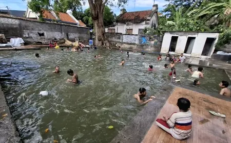 Sendang Sono Ikon Tradisi Rebo Wekasan di Gresik yang Memprihatinkan