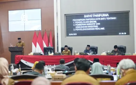 Tiga Raperda Baru di Kota Batu: Insentif Investasi, Makam, dan Reklame