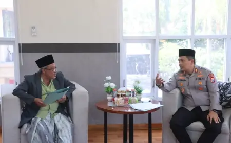 Kapolres Nganjuk Temui Ketua MUI, Perkuat Sinergi Cegah Konflik Sosial Berbasis Agama