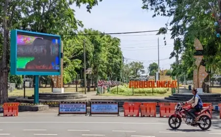 Revitalisasi Alun-Alun Kota Probolinggo Tertunda, Pemenang Tender Gagal Penuhi Syarat