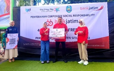 Bank Jatim Salurkan Bantuan 455 Tenda Portabel untuk UMKM Situbondo